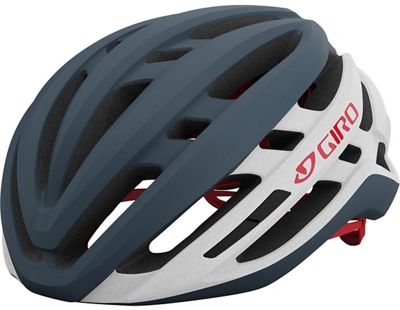 Giro Agilis (MIPS) Helmet - Matte Portaro Grey-White-Red, Matte Portaro Grey-White-Red